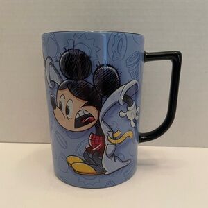 MICKEY MOUSE “Coffee Makes Mornings Swell” Blue Disney  Coffee Mug